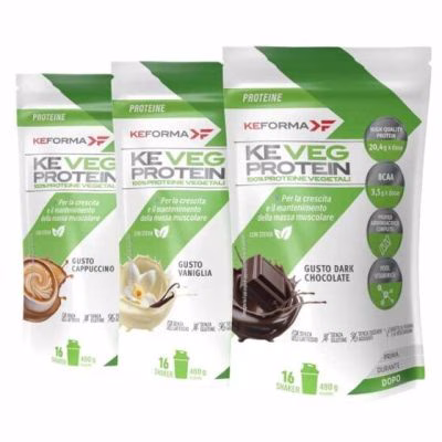 KE VEG PROTEIN 480g DARK CHOCO